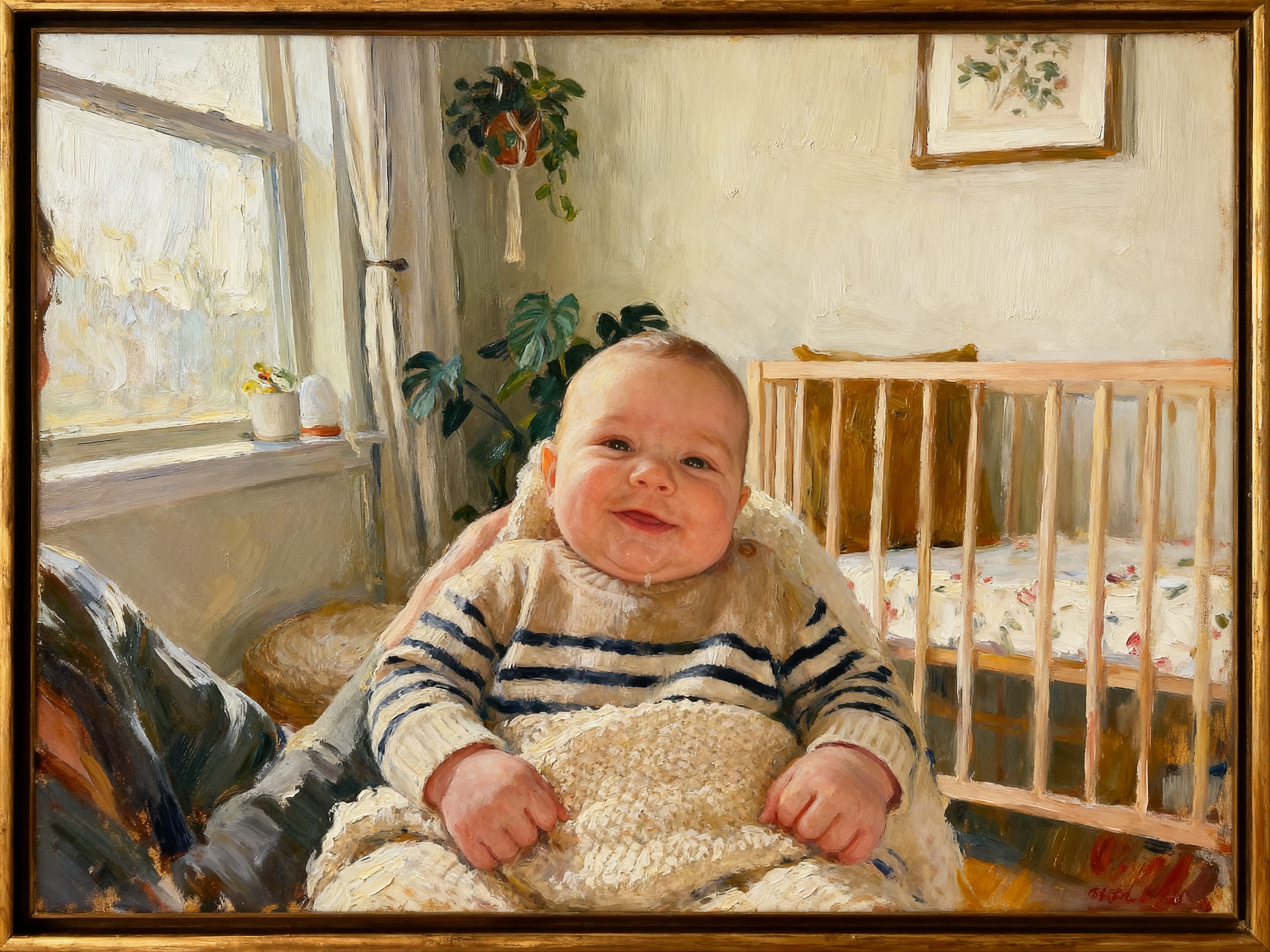 Transformed: Baby milestone puzzle - newborn photo custom 1000 piece jigsaw gift