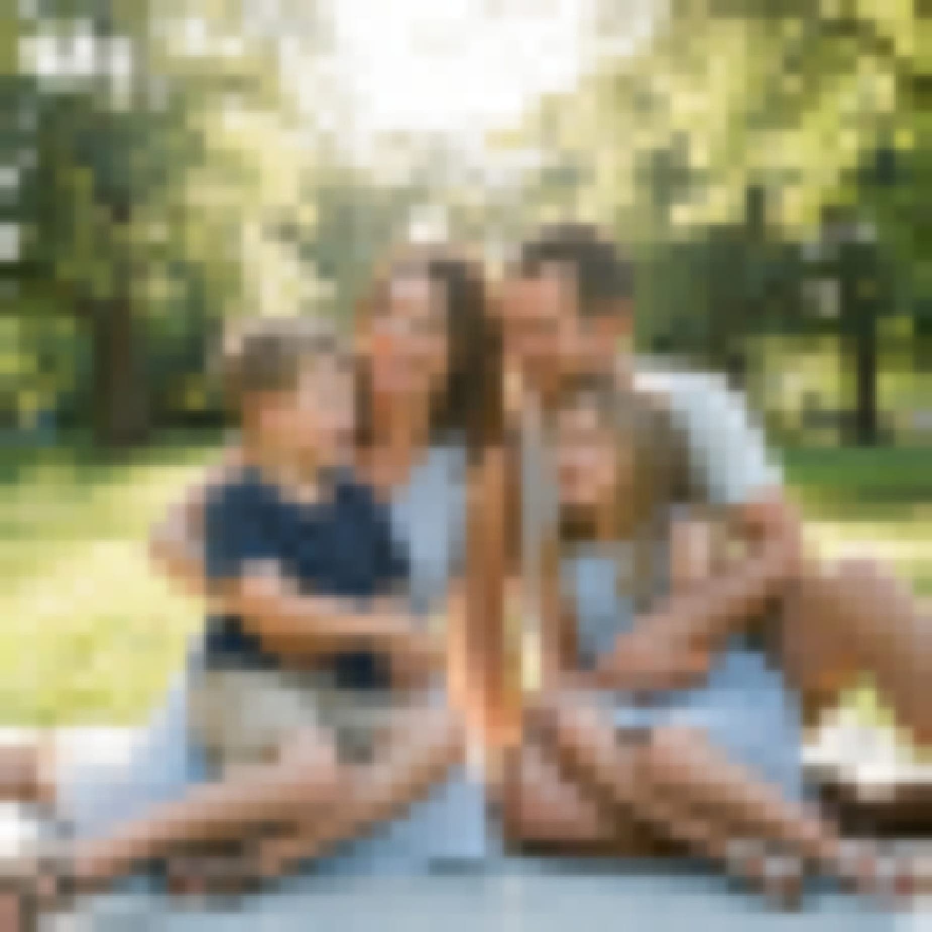 Original: Family reunion photo puzzle - grandparents with grandchildren custom jigsaw