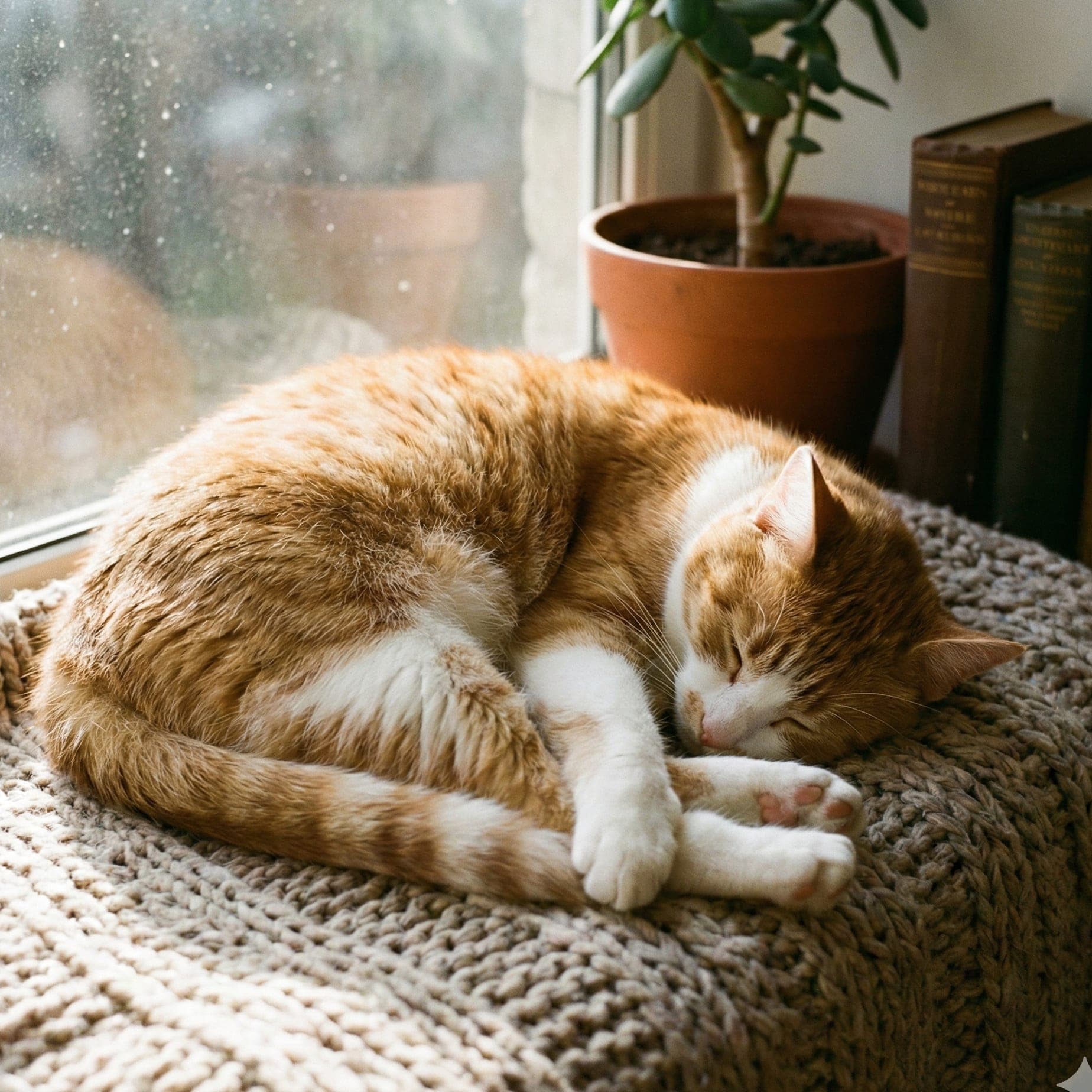 Original: Cat portrait puzzle - tabby cat photo transformed into custom jigsaw