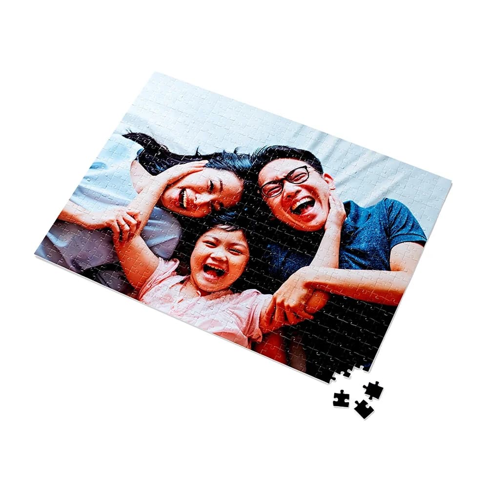 A real 500-piece photo jigsaw, fully assembled